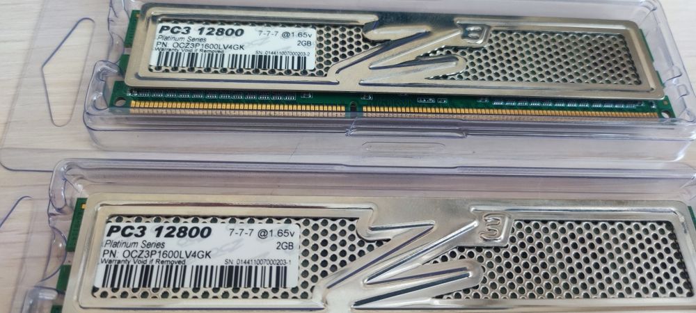 OCZ DDR3-1600 4gb (2x2gb)