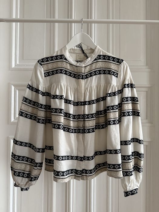 Bohemi Soul Cotton Blouse - bluzka z bawełny