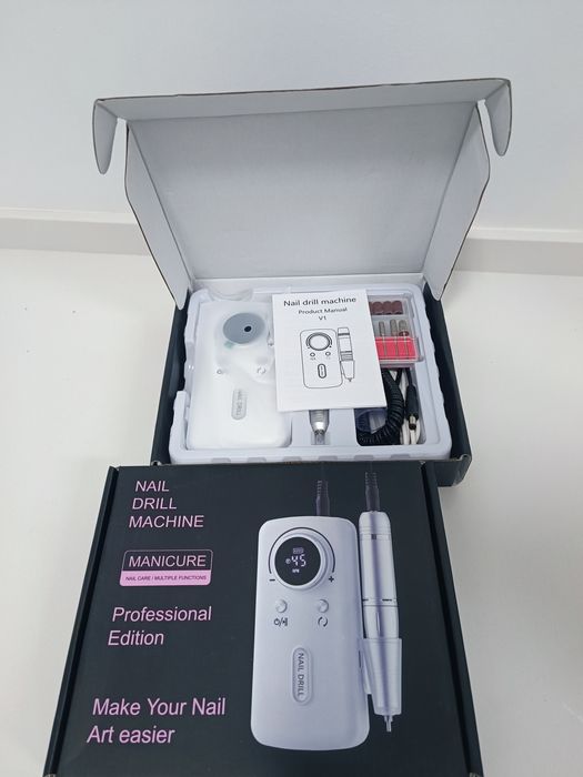 Broca portátil para unhas Manicure