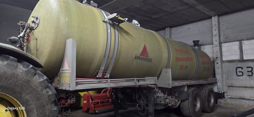 Annaburger TS 28A.28 beczkowóz HTS naczepa