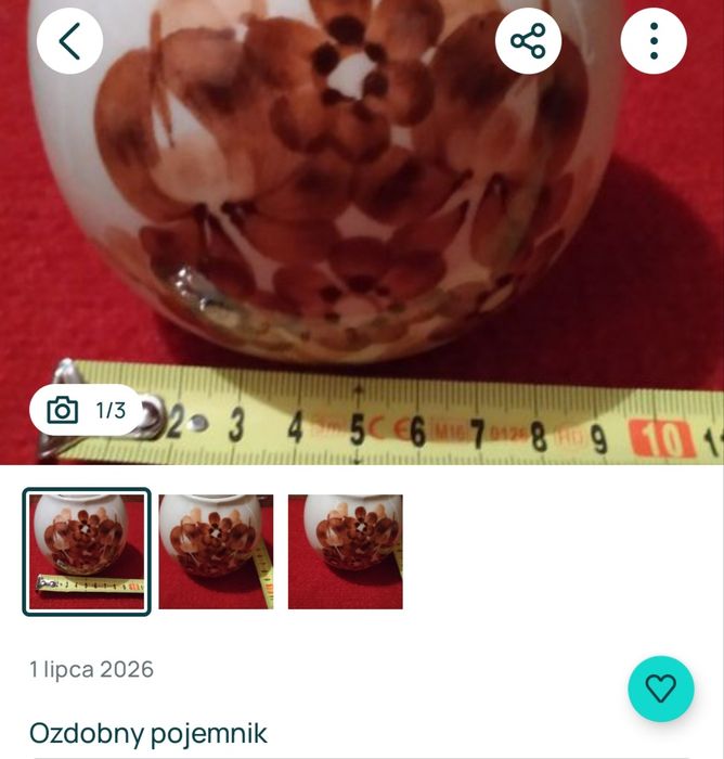 Ozdobne pojemniczki