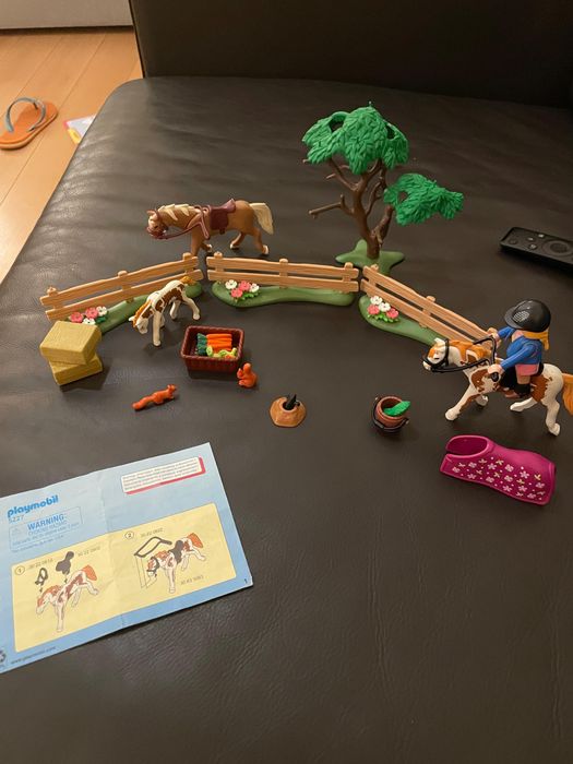 Playmobil quintinha cavalos