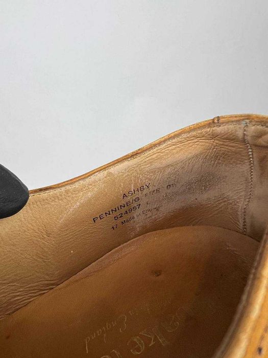 Туфлі Англія Британські класичні шкіряні вінтажні Loake