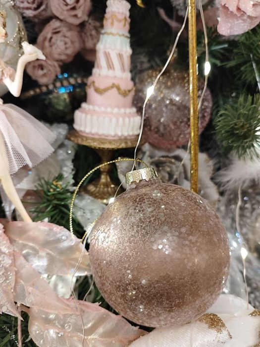 Набір,  новорічні іграшки. Новорічний декор.