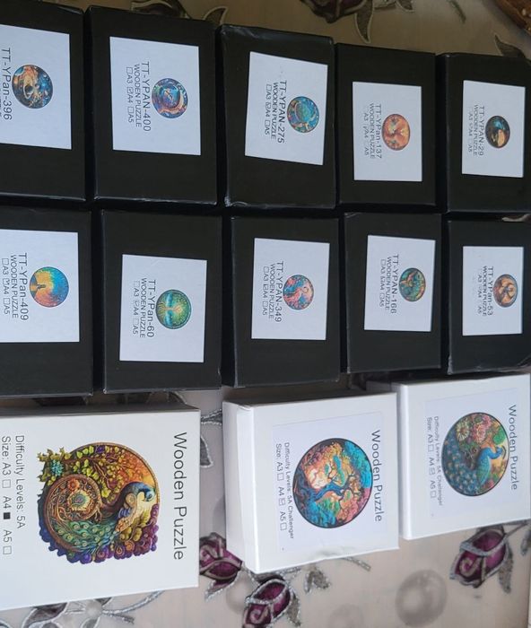 3 Д пазлы в виде фигурок