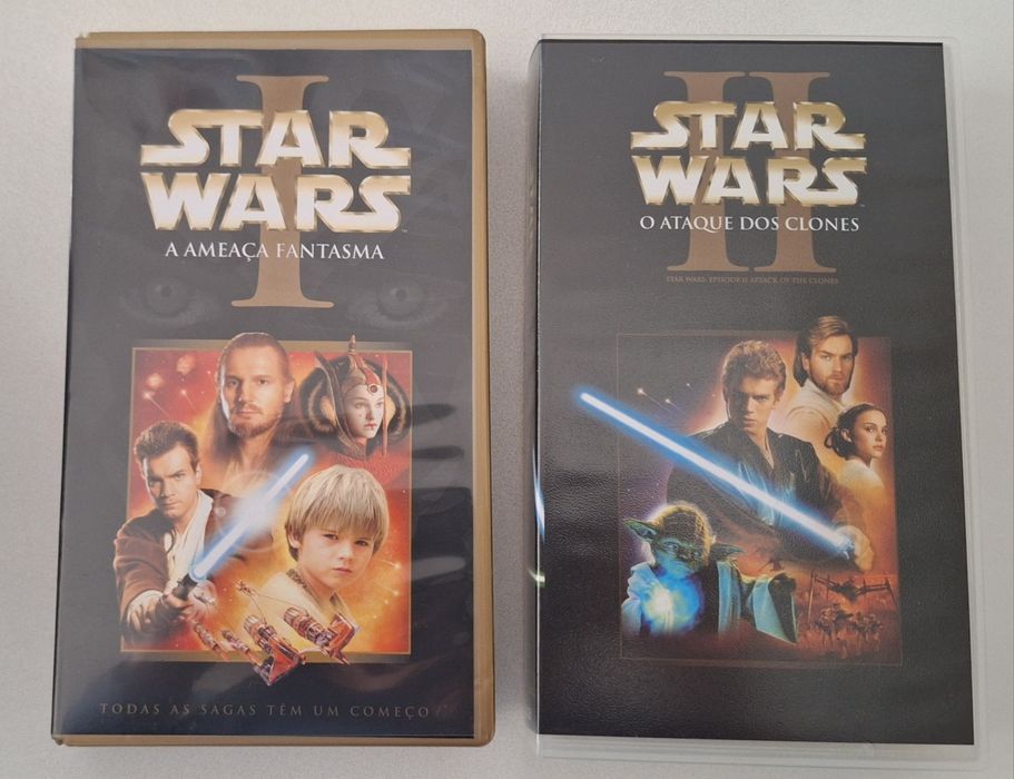Cassetes Vhs Star Wars e X Files