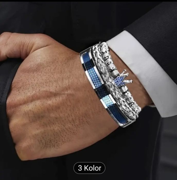 Bransoletka damska męska