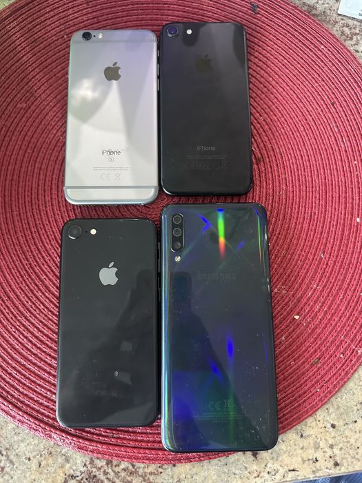 Smartfony iphone i samsung