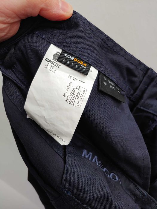 Робочі штани гібридні Mascot Accelerate 18531 зі стрейчем і навісними