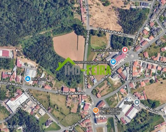 Terreno com PIP aprovado, Santa Maria da Feira