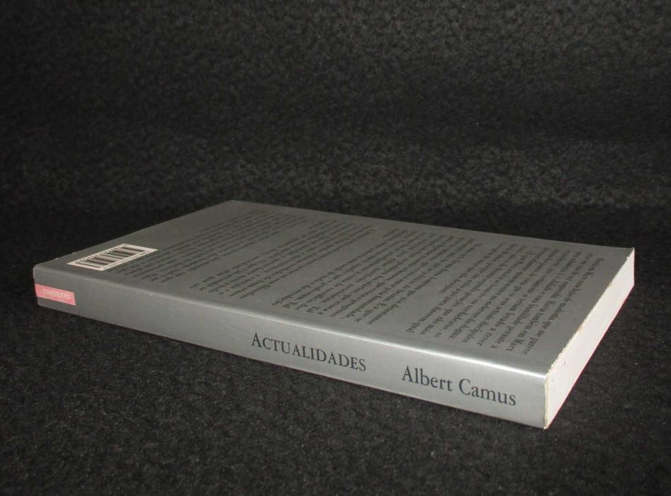 Livro Actualidades Albert Camus