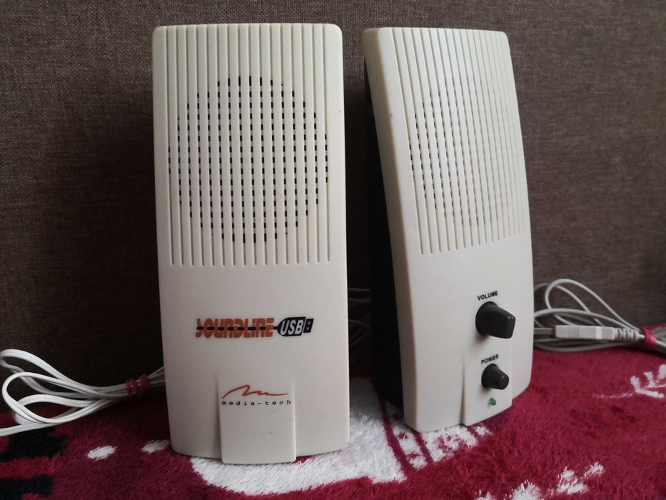 Retro głośniki PC MediaTech MT 307