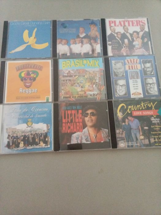 CDs músicas vários temas