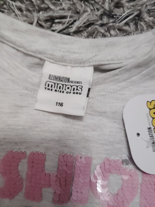 Bluzka dla dziewczynki 116 Minionki