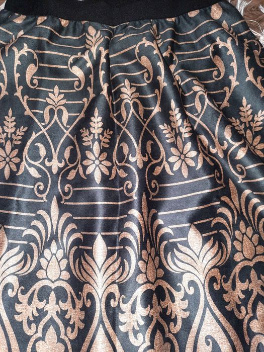 Spódnica damska zamsz guma uni