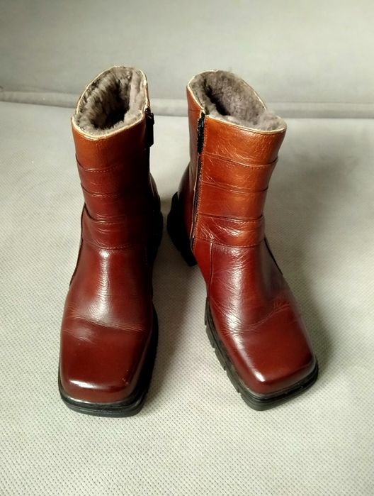 Damskie botki ocieplane 36