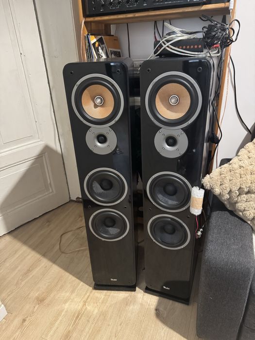 Glosniki Teufel Ultima 40 Mk2, wzmacniacz, winimini