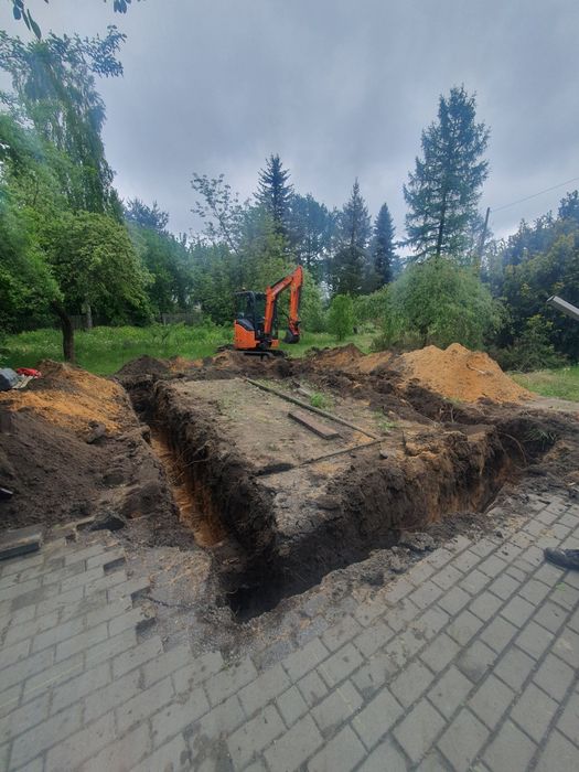 Usługi minikoparką 2,7t Myszków