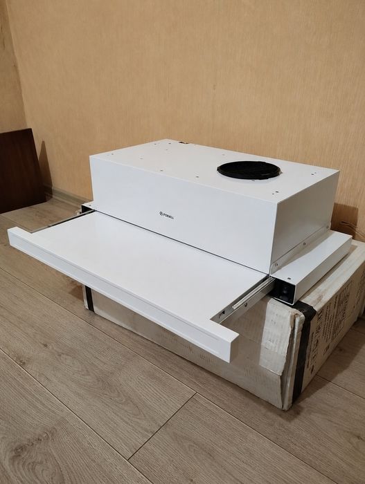 Нова телескопічна витяжка FORALL HBF6001CG-W (60 см)