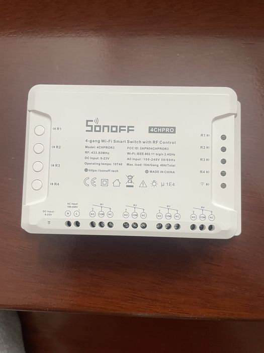 SONOFF 4 canais  Pro R3 novo na caixa