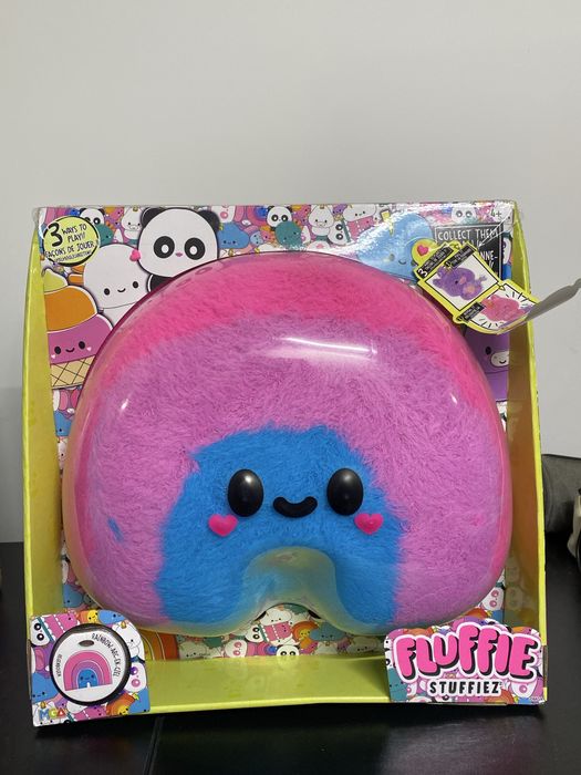 Maskotka Pluszowa Pluszak Fluffie Stuffiez Duży Tęcza Rainbow