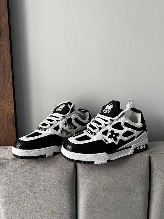 Кросівки Louis Vuitton Skate / Black / луі вітон скейт чорні лв свага
