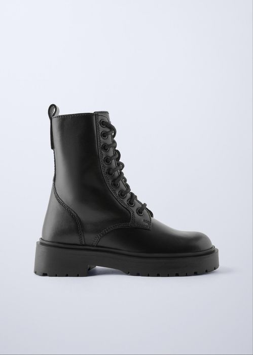 Шкіряні чоботи черевики Zara 29 сапоги ботинки зара