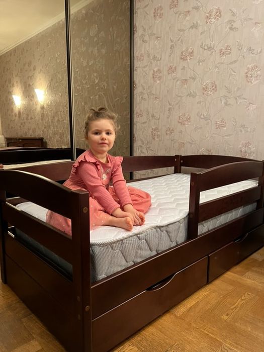 Дитяче ліжко підліткове з матрацом детская кровать подростковая