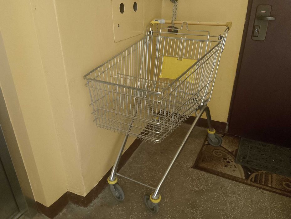 Wózek Sklepowy Metalowy