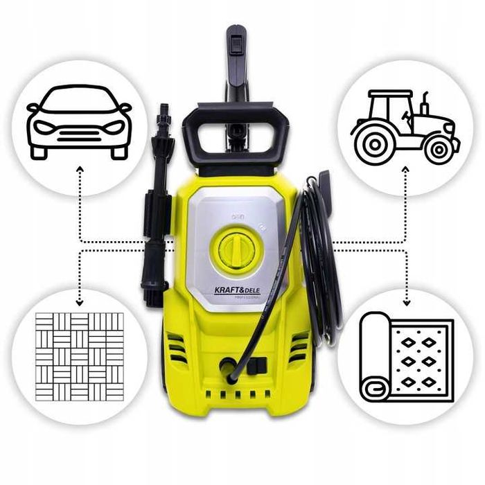 Мийка високого тиску 2500Ват(Польща). Автомийка. Міні мийка.