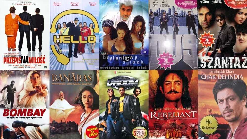 Filmy Bollywood o miłości Lektor DVD romans PL