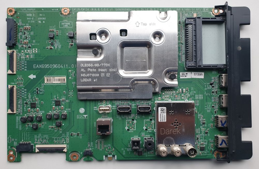 EAX6.9.5.0.9.6.0.4 LG OLED77B19LA płyta główna main board EBL 6.2.0.5.