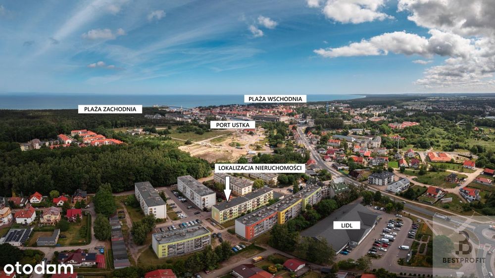 Mieszkanie 4pok, parter, Ustka ul. Przylesie