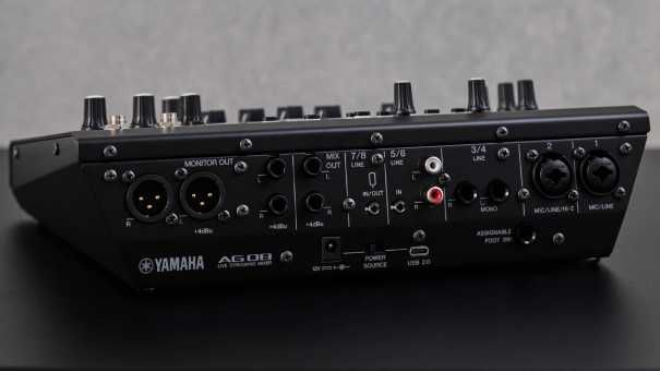 Стриминговый микшер / аудиоинтерфейс Yamaha AG08
