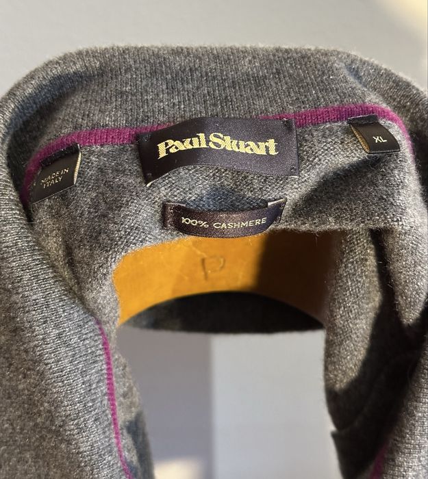 Polo Paul Stuart 100% cashmere Luxo