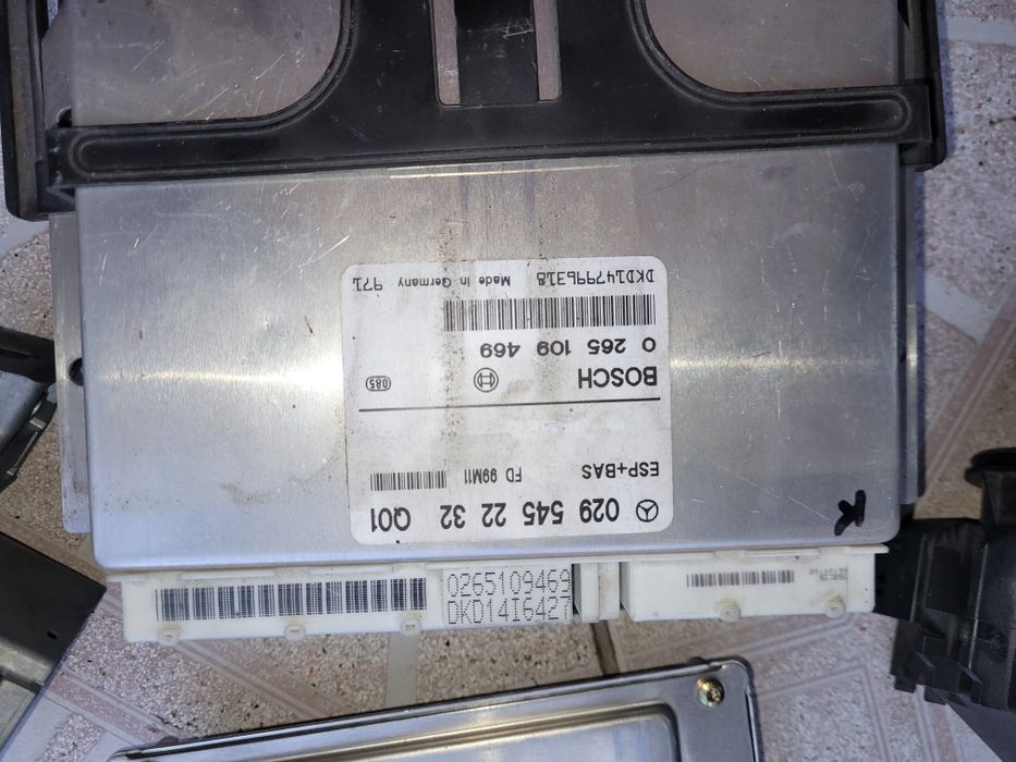 Zestaw startowy OM 612 -  w210 2.7 CDI - STEROWNIK SILNIKA