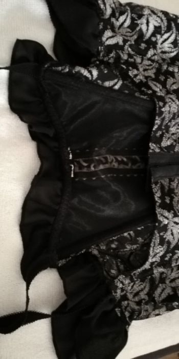 Czarny Gorset 85 B