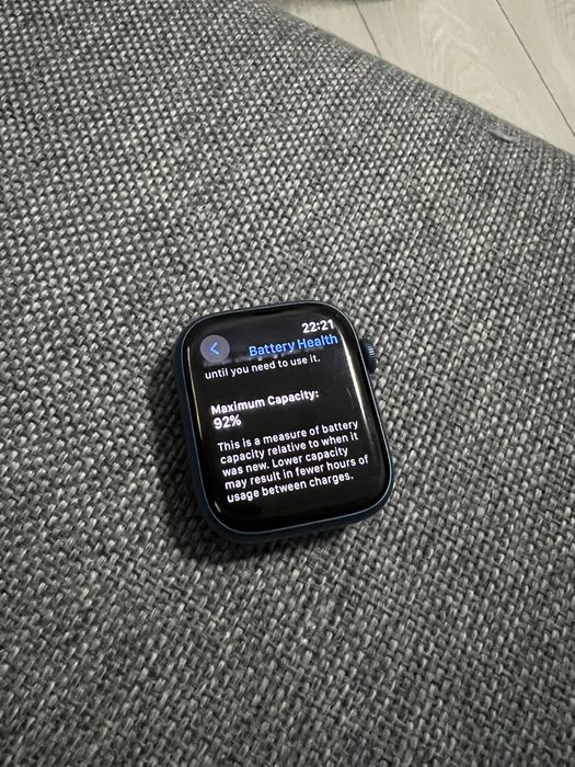Apple watch series 7 45mm blue