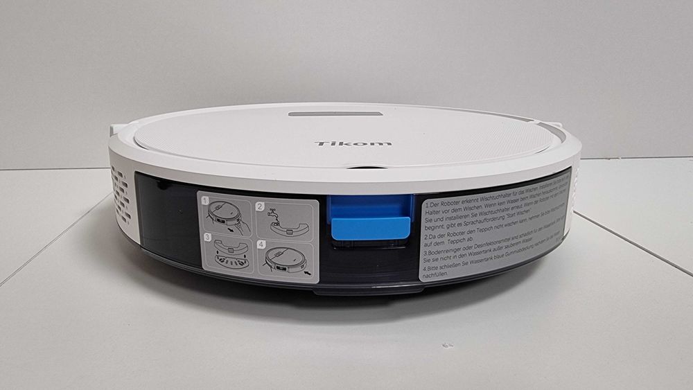 Robot sprzątający Tikom G8000 Pro – odkurza i mopuje, WiFi, 4500 Pa