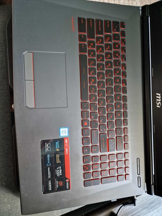 Ноутбук MSI GV72 8RC