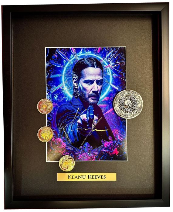 Автограф Кіану Рівз (Джон Уіка) з сертифікатом автентичності