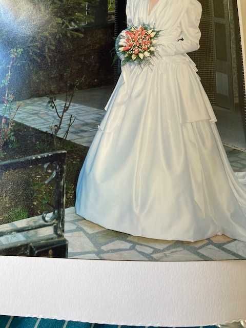 Vestido de noiva usado best sale olx