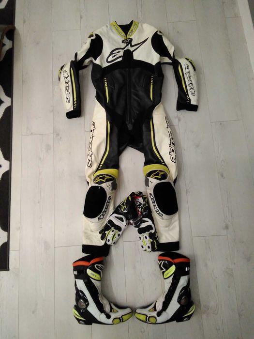 Kombinezon buty rękawice alpinestars
