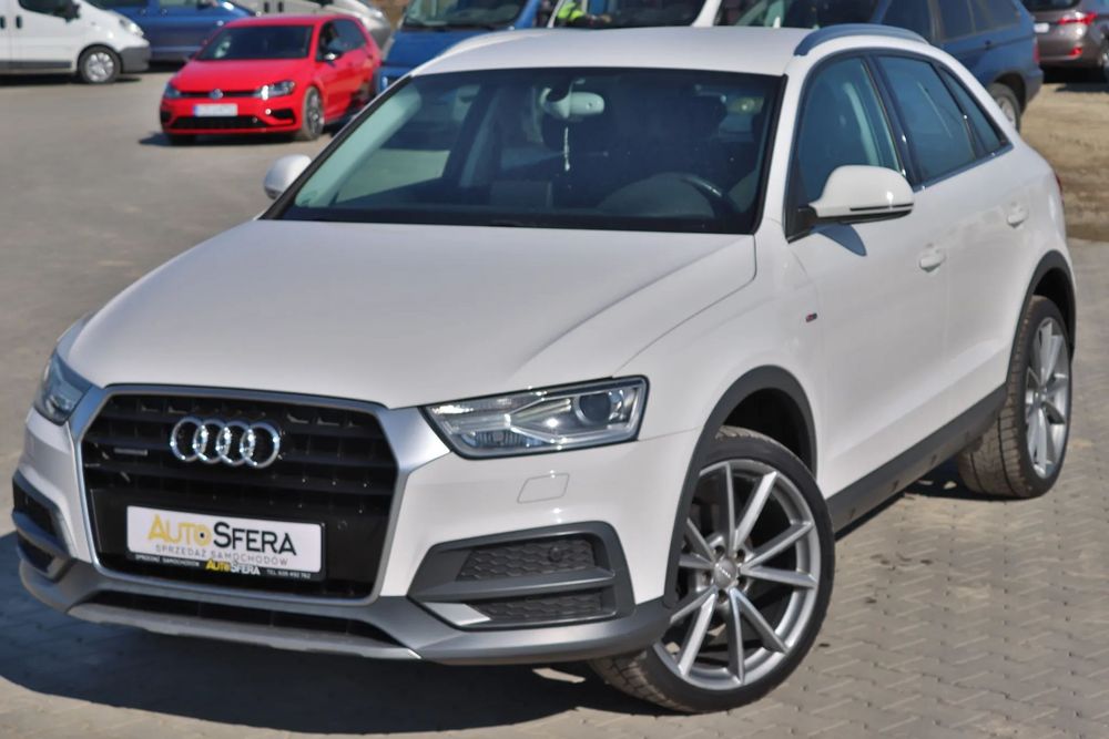 Audi Q3 2.0 tdi •  Quattro • Navi • Audi Exclusive • Czujniki • Oryginał • Hak