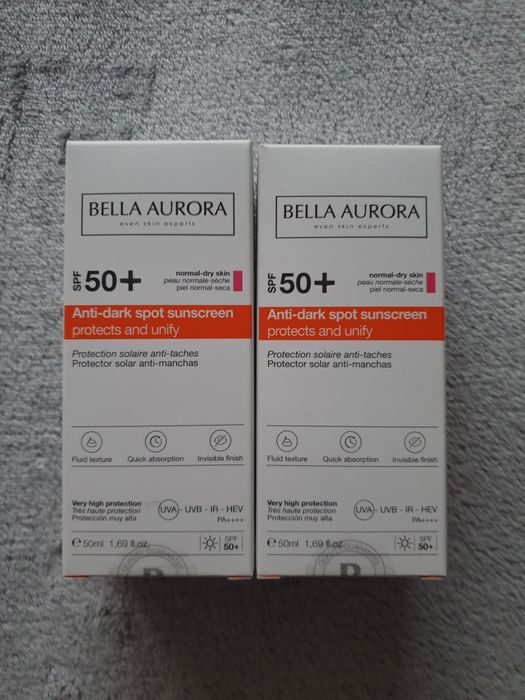 Bella Aurora, krem ochronny, SPF 50+ przeciw przebarwieniom z filtrem
