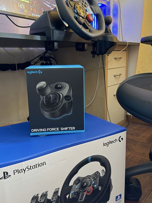 Volante Logitech G29 + Shifter COMO NOVO PS/PC