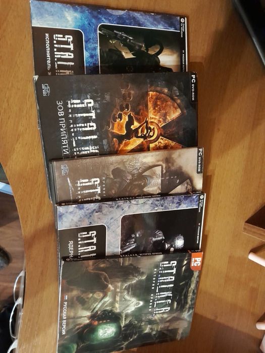 Ігри PC STALKER;METRO 2033 та інші.