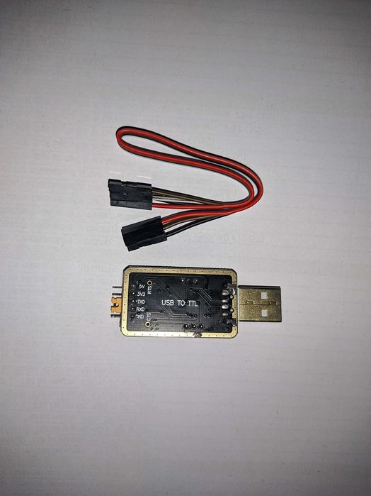 Преобразователь интерфейсов USB-TTL UART CH340G 5pin + кабель