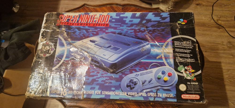 Nintendo Snes Box komplet