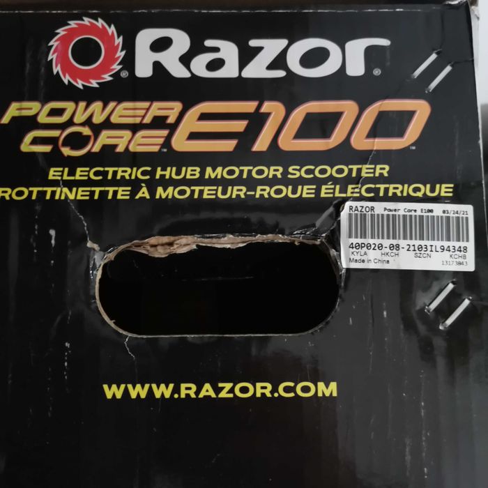 Hulajnoga elektryczna Razer Power Gwarancja
